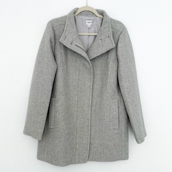 J. Crew Peacoat Coat 10 - Picture 3 of 7